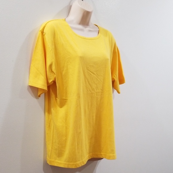 American weekend women's yellow large blouse - Picture 4 of 8